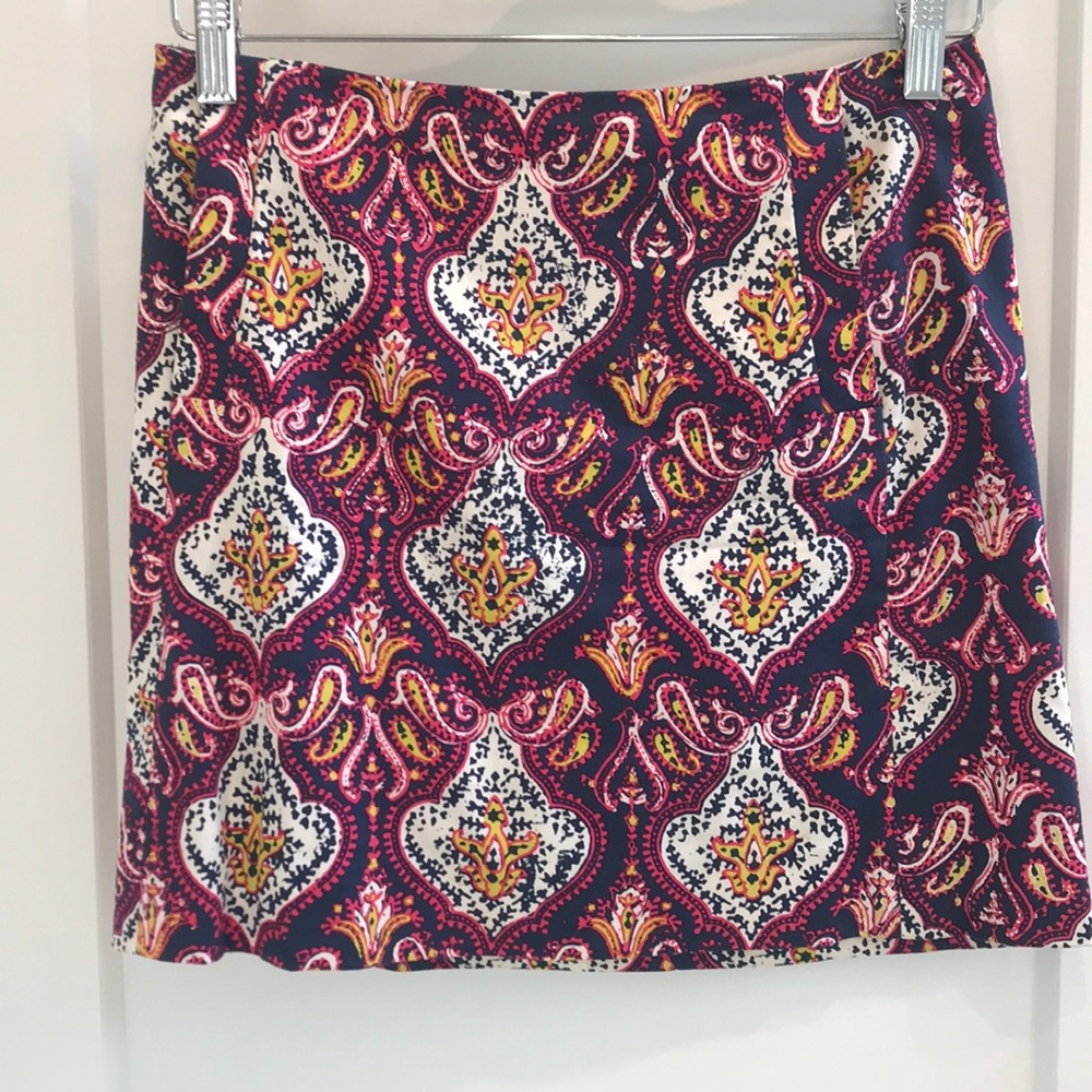 J. Crew multicolored skirt